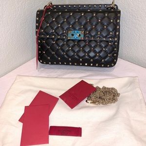 Valentino Garavani Rockstud Medium Shoulder Bag